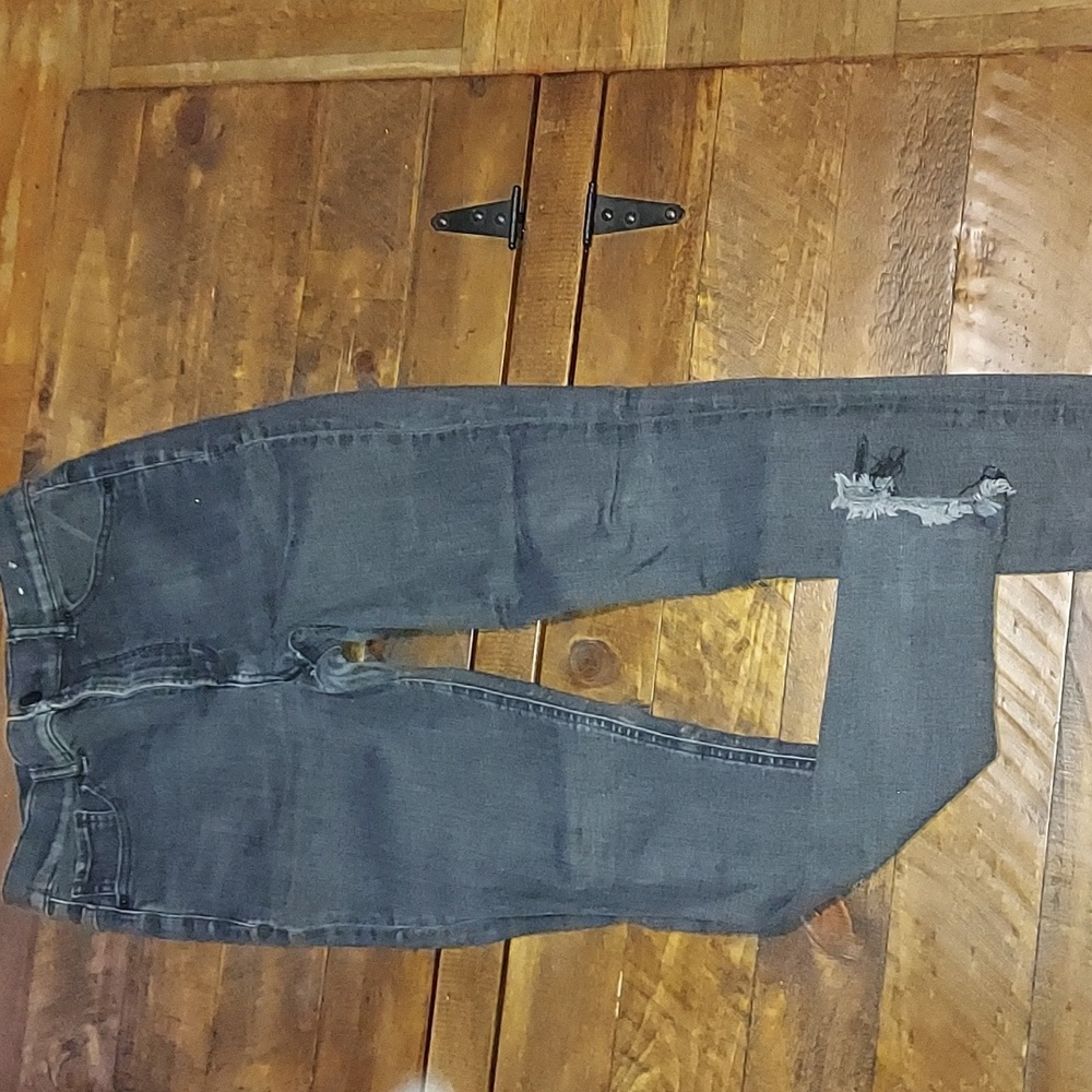 Express highwaisted skinny jeans